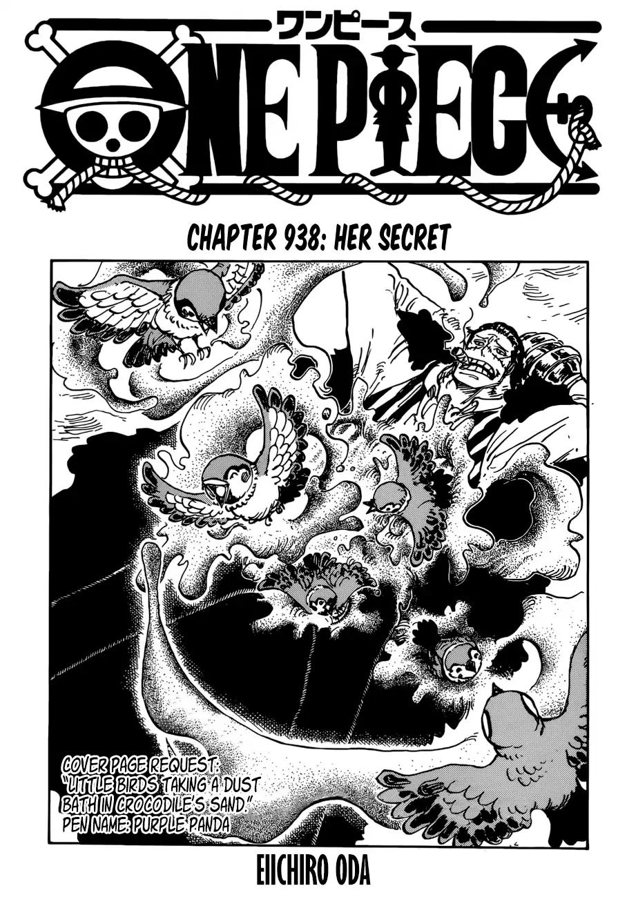 One Piece Chapter 938 1